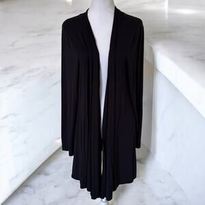 Lane Bryant Women’s Long Sleeves Open Front Navy Blue Lightweight Cardigan 14/16